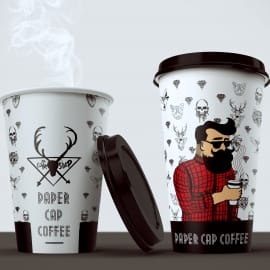 Дизайн стаканчика для кофе